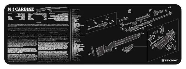 TEKMAT ARMORERS BENCH MAT 12"X36" M1 CAR...