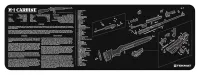 TEKMAT ARMORERS BENCH MAT 12"X36" M1 CARBINE