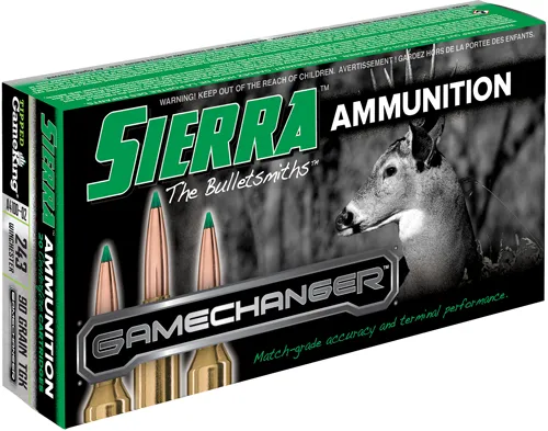 Sierra 243 WINCHESTER 90GR TIPPED GAMEKI...