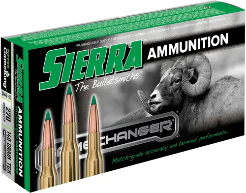 Sierra 270 WINCHESTER 140GR TIPPED GAMEK...