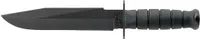Ka-Bar KA-BAR FIGHTER KNIFE 8" STRAIGHT EDGE W/PLASTIC SHEATH