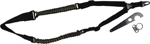 TOC TACTICAL PARACORD SLING w/ ADAPTER &...