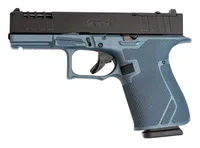 GLFA 19 STRIKER 9MM 4" 15 SHOT BLACK SLIDE TITANIUM FRAME