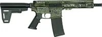 GLFA AR15 PISTOL 223 WYLDE BUNDLE W/ 5 KNIVES LICHEN GRN
