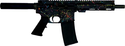 GLFA AR15 PISTOL .223 WYLDE 7.5" NITRIDE...