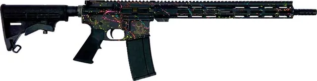 GLFA AR15 SPLATTER.223 WYLDE 16" 1:8 NIT...