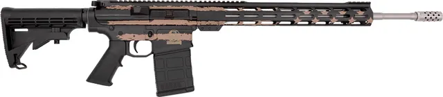 GLFA AR10 RIFLE 6.5CM 20" S/S BBL 10-SHO...