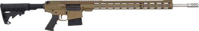 GLFA AR10 RIFLE .243 WIN. 24" S/S BBL 5-...