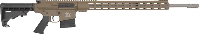 GLFA AR10 RIFLE .243 WIN. 24" S/S BBL 5-...
