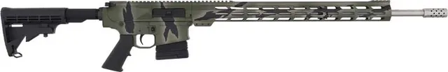 GLFA AR10 RIFLE .243 WIN. 24" S/S BBL 5-...