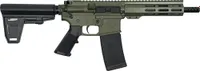 GLFA AR15 PISTOL W/BRACE 223 WYLDE 7.5" NITRIDE OD GREEN