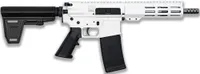 GLFA AR15 PISTOL W/BRACE 223 WYLDE 7.5" SS BARREL WHITE