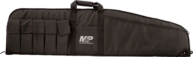 S&W M&P DUTY SERIES GUN CASE SMALL 45" W/AR MAG POUCHES BLK