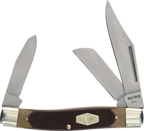 OLD TIMER KNIFE SENIOR 3-BLADE 3" S/S DE...