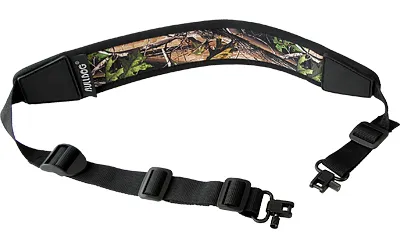 Neoprene Rifle Sling Locking Swivels Cam...
