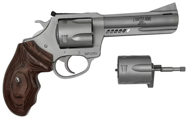 CHARTER ARMS DOUBLE DOG 357 MAG/9MM 4.2I...