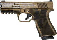 BLACK RAIN FRONTLINE 9MM PISTOL TRUMP CUSTOM 15RD GOLD
