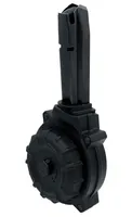 ProMag SW MP40 .40 SW 50 Round Drum Black Polymer Magazine