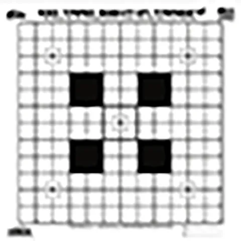 100 YD SCOPE SIGHTIN TARGET 12 PK HEAVY