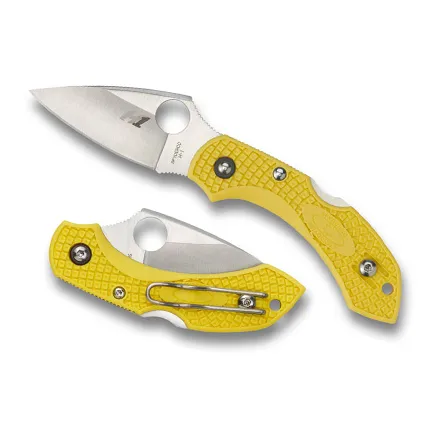 Spyderco DRAGONFLY 2 YELLOW SL/PL