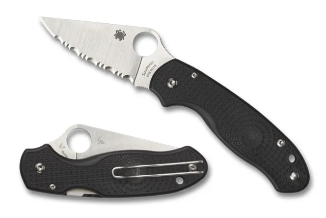 Spyderco Para 3 Black L/W