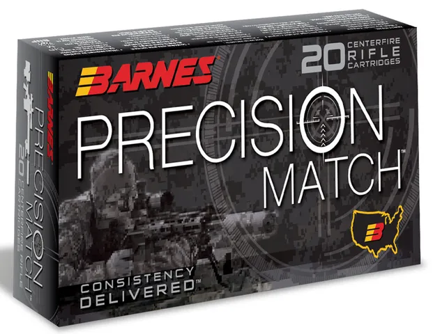 Barnes Ammunition Precision Mtch OTM 6.5...