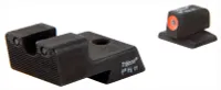 Trijicon 1911 NOVAK CUT HD NIGHT SIGHT SET ORANGE FRONT OUTLINE