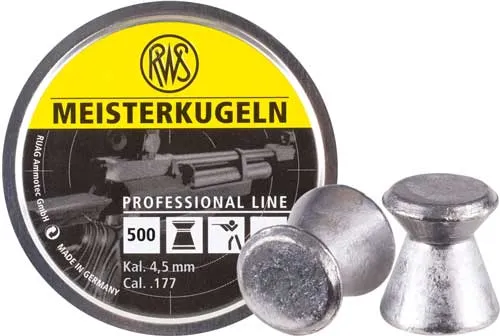 RWS RWS PLTS .177 MEISTERKUGELN 500/TIN