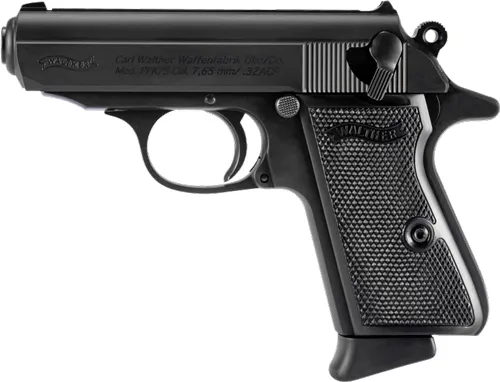 Walther PPK/S .32 ACP 3.3in 7rd Black Pi...