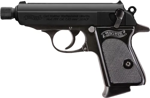 WALTHER PPK SD 32ACP BLACK FS 7RD BLACK ...