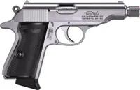 Walther PP .32 ACP 3.9in 8rd Stainless Threaded Pistol