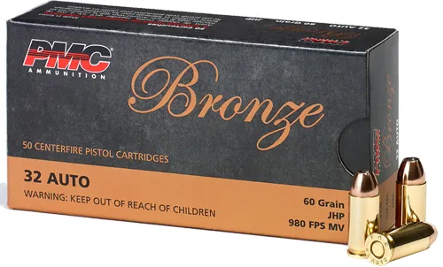 PMC PMC BRZN 32ACP 60GR JHP 50