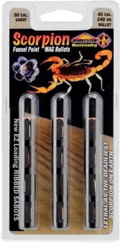 HARVESTER SCORPION 50 CAL. 240GR .451 PO...