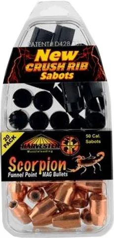 HARVESTER SCORPION 50CAL 260GR .451 FUNN...