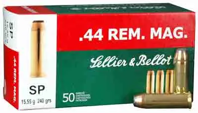 Sellier & Bellot S&B 44 Mag 240GR SP 50r...