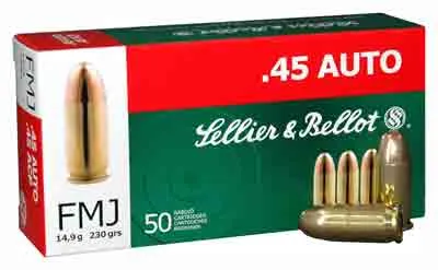 Sellier & Bellot Handgun Full Metal ...