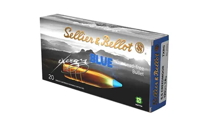 AMMO 6.5 CREEDMOOR 120 EXERGY BLUE 20/BX