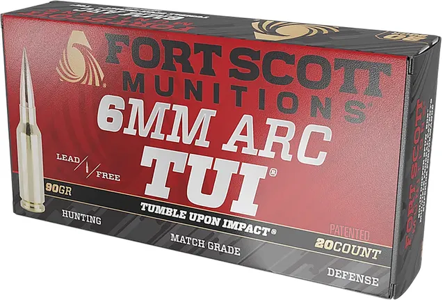 Fort Scott Munitions 6mm Arc Rifle Ammo ...