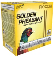 Fiocchi 203GP4 Golden Pheasant Extrema 20 Gauge 2.75" 1 1/4 oz 4 Shot