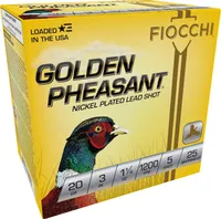 Fiocchi 203GP5 Golden Pheasant Extrema 20 Gauge 3" 1 1/4 oz 5 Shot