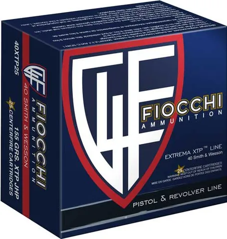 Fiocchi FIO 40S&W 155 XTPHP 25