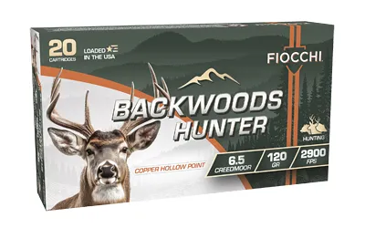 Backwoods Hunter 6.5CM CHP 120gr 20/Bx