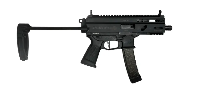 Grand Power Stribog SP9A3S Pistol - Blac...