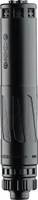 DEAD AIR  9MM OPTIMIZED 10MM CAPABLE GMS LOW BACK PRESSURE SILENCER W/ PB440 MOJAVE 1/2-28 PISTON BLACK  RXD910TiBLK