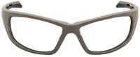Pyramex Safety Howitzer Tan Frame Clear Anti-Fog Lens