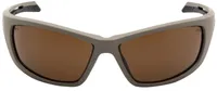 Pyramex Safety Howitzer Tan Frame Bronze Anti-Fog Lens