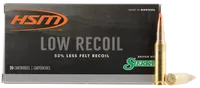HSM 7MM0810N Low Recoil 7mm-08 Rem 140 gr Orange Polymer Tip 20 Per Box