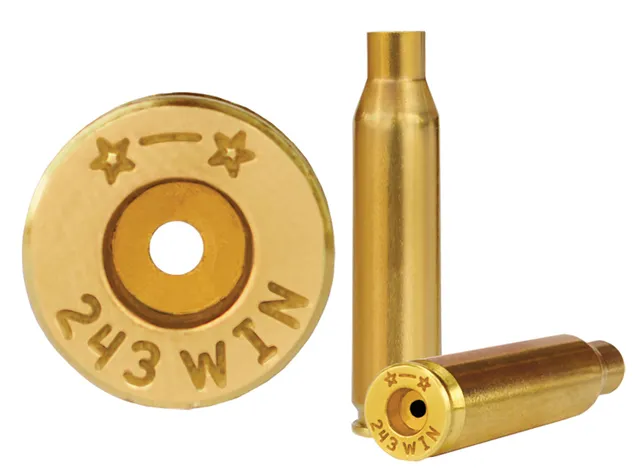 Unprimed Cases 243 Winchester Star243Win...