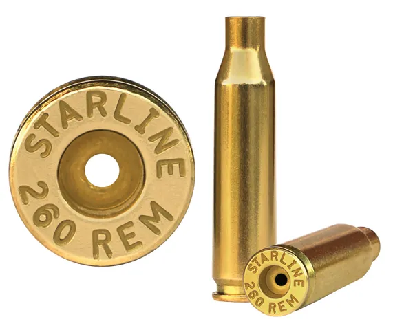 Unprimed Cases 260 Remington Star260RemE...