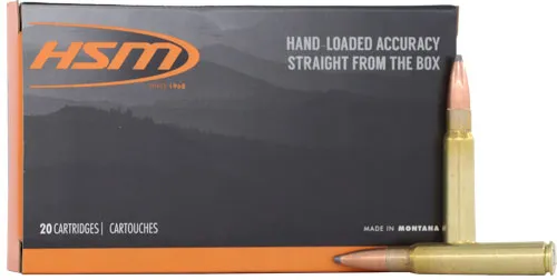 HSM 8MM MAUSER 195GR SOFT POINT 20RD 20B...